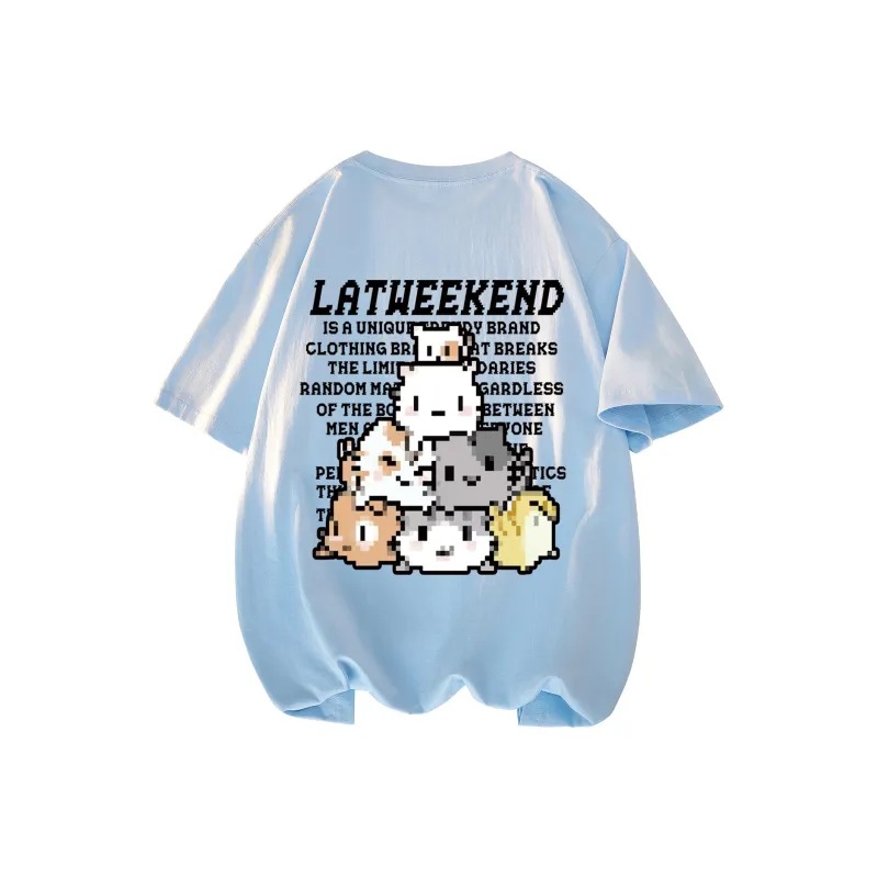 LA'T.WEEKEND T Shirts Unisex-13