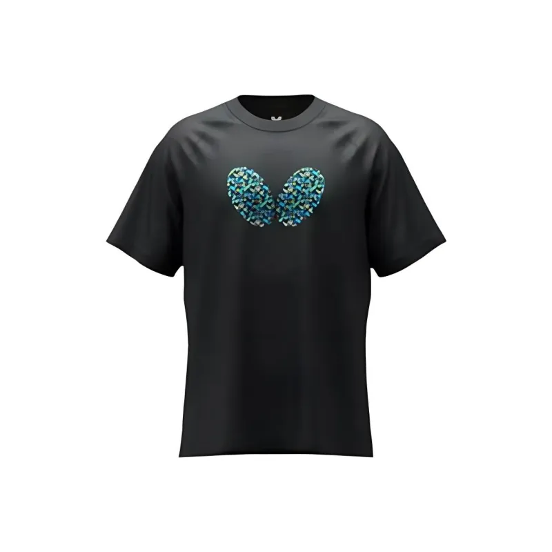 Butterfly T-Shirts Unisex Black-0