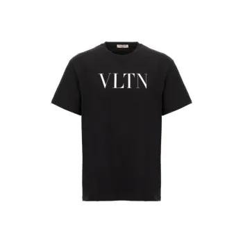 Valentino Logo Printed Crewneck T Shirt
