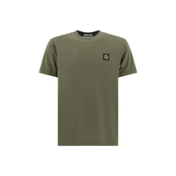 STONE ISLAND Compass Patch Crewneck T Shirt