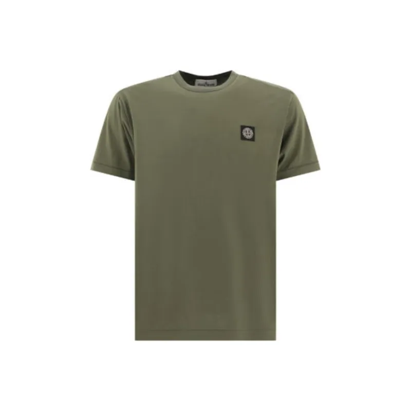 STONE ISLAND Compass Patch Crewneck T Shirt-0