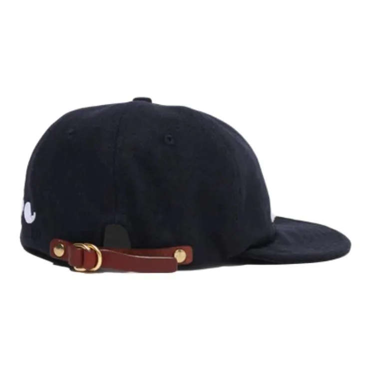 A BATHING APE Cotton Baseball Caps Unisex Black-2