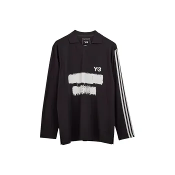 Y 3 Free Shipping With AdiClub Y 3 Graphic Logo Long Sleeve Tee