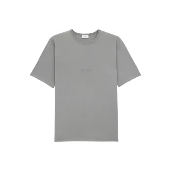 SAINT LAURENT Logo embroidered T shirt