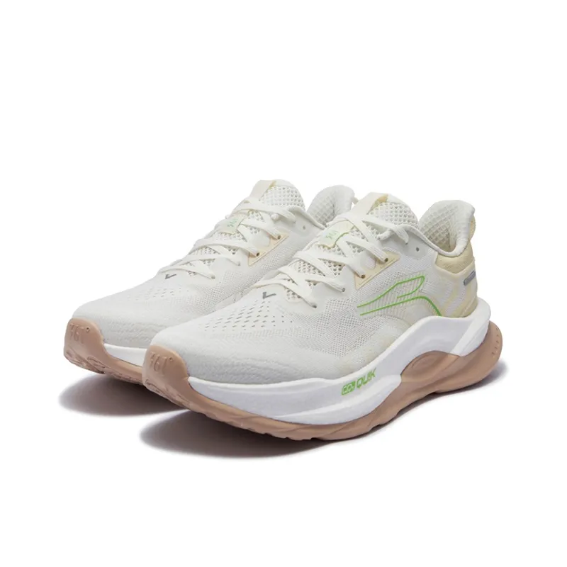 361° Fiery Red 5 Anti Slip Wear Resistant Low Top Training Running Shoes Men's Feather White Gypsum-2