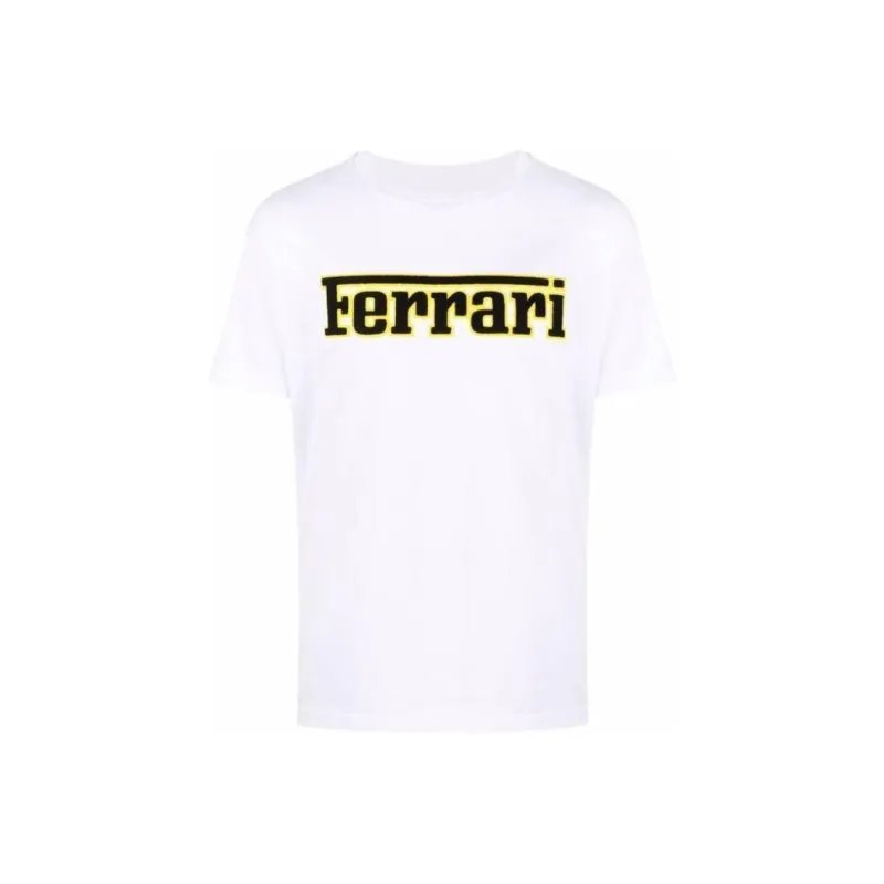 Ferrari T-Shirts Men White-0