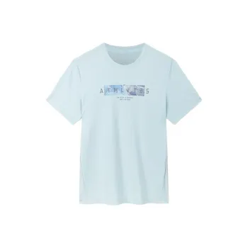 Anta Variety Training Collection T-Shirt Men's Light Glow Blue