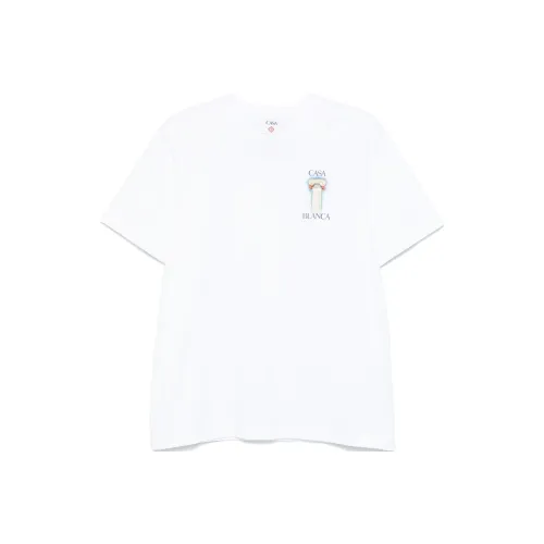 CASABLANCA La Colomne Printed T Shirt