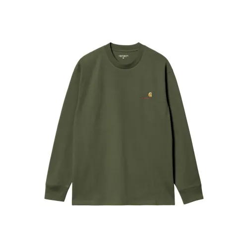 Carhartt WIP American Script T Shirt T Shirt Men's Green