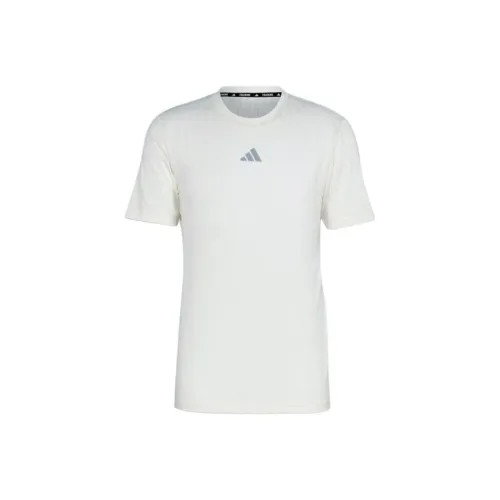Adidas T Shirt Men's Pink Mist White