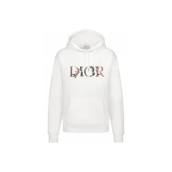 DIOR Flowers Embroidered Hoodie