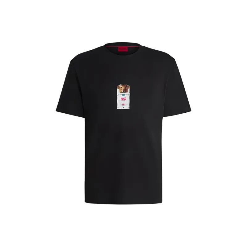 HUGO BOSS SS25 T Shirt Men's Black-0