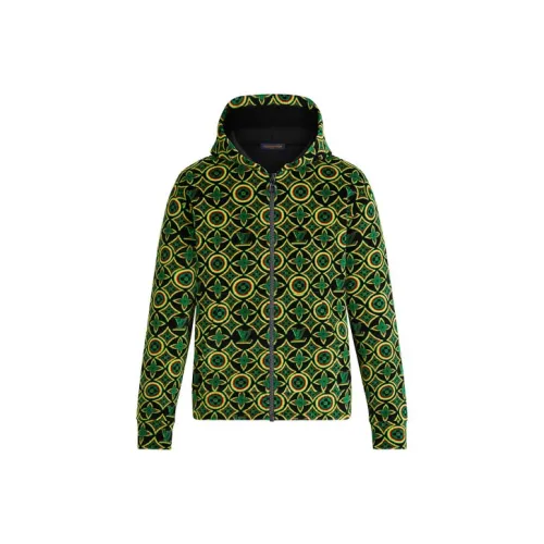 LOUIS VUITTON New Quarterly Products Of LV Sweatshirt Men's Green