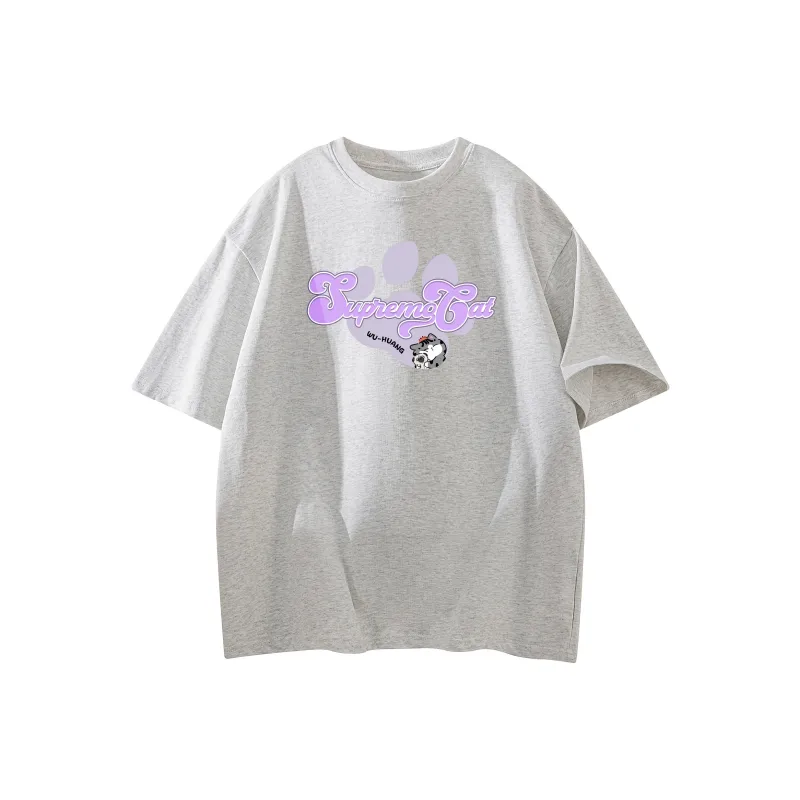 Supremo Cat T Shirts Unisex-6