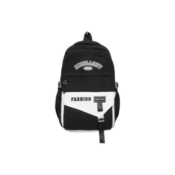 Yalu Nylon Backpacks Backpack Unisex Black/Orange Red/Coffee/Green/Blue/Pink