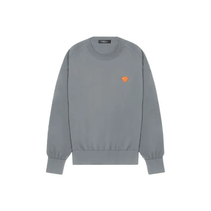 VERSACE Sweatshirts Men Gray-0