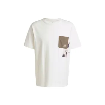 Adidas Free Shipping With AdiClub Lens Elevated Pocket Graphic Tee