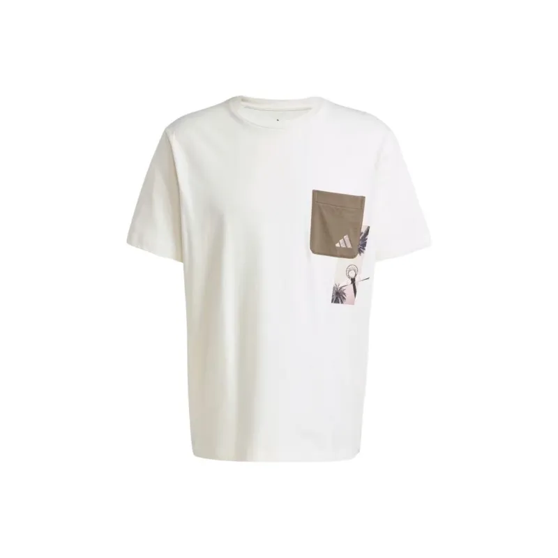 Adidas Free Shipping With AdiClub Lens Elevated Pocket Graphic Tee-0