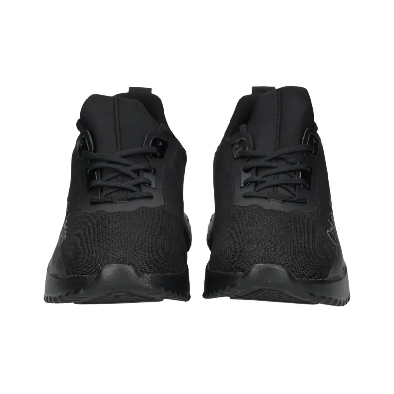 CKJ CALVIN KLEIN JEANS Low Top Casual Shoes Men's Black-4