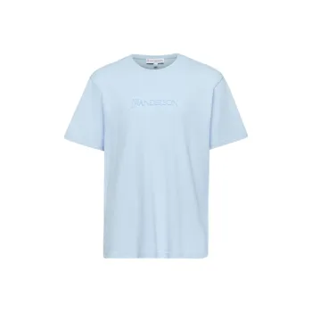 JW Anderson Flocked Logo Crewneck T Shirt