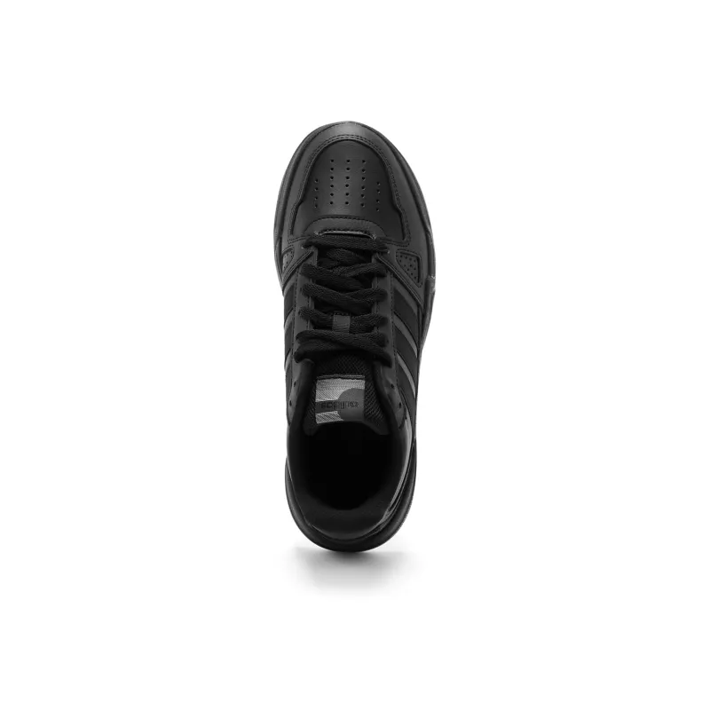 Adidas LITE BALLER Anti Slip Wear Resistant Low Top Skateboard Shoes Unisex Black-3