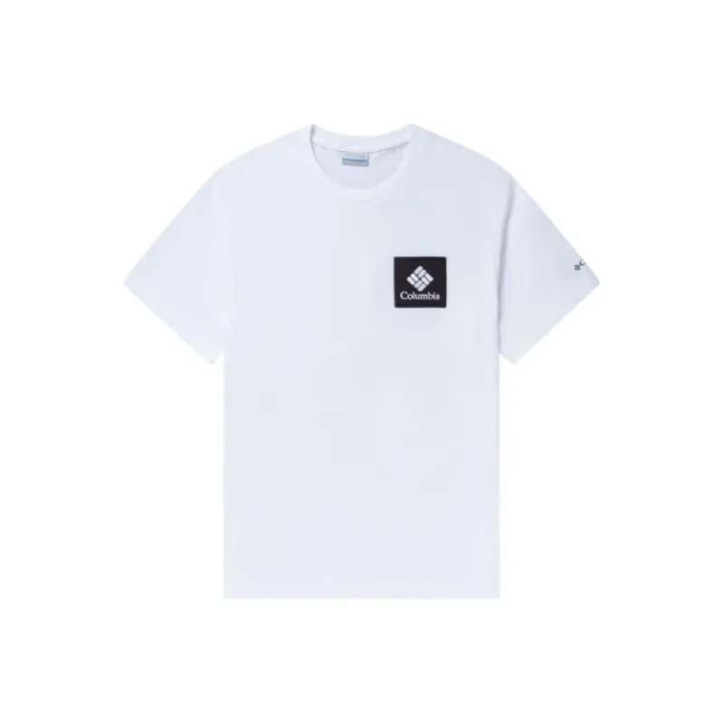 Columbia BURNT LAKE T Shirt Men's White-0