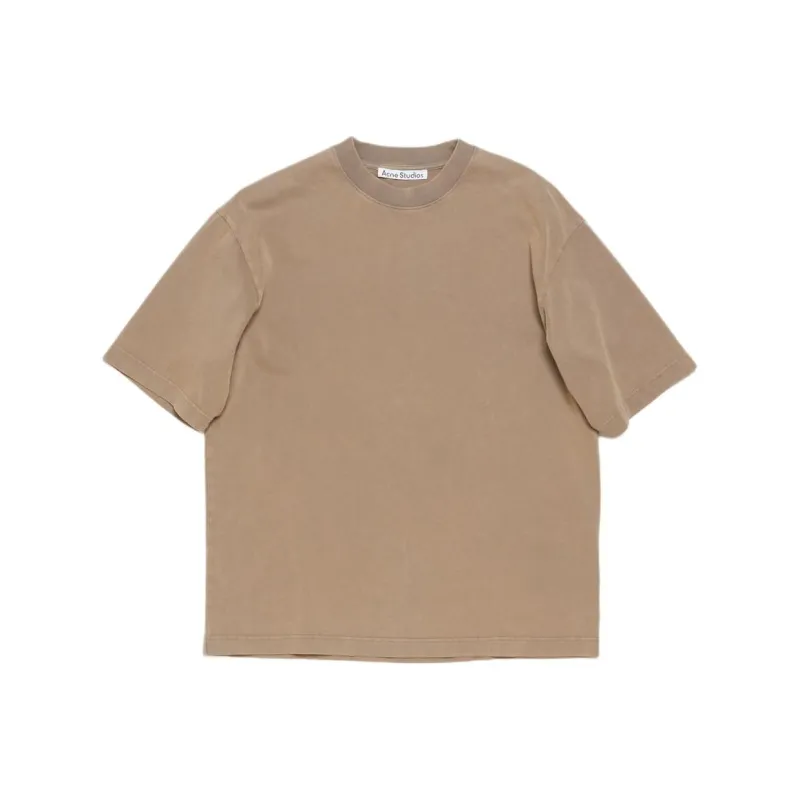 Acne Studios Relaxed Unisex Fit Crewneck T Shirt-0