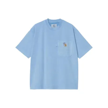 Carhartt WIP Carhartt WIP X INVINCIBLE T Shirts Unisex Light Blue