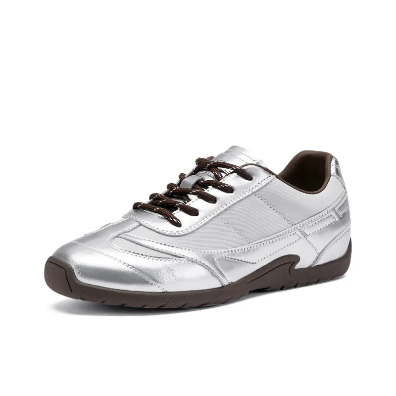 Hotwind Low Top Casual Shoes Women's Silver-1