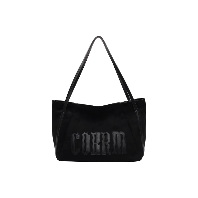 Yalu Suede Underarm Shoulder Bag Women's Black/Khaki/Coffee/Brown-0