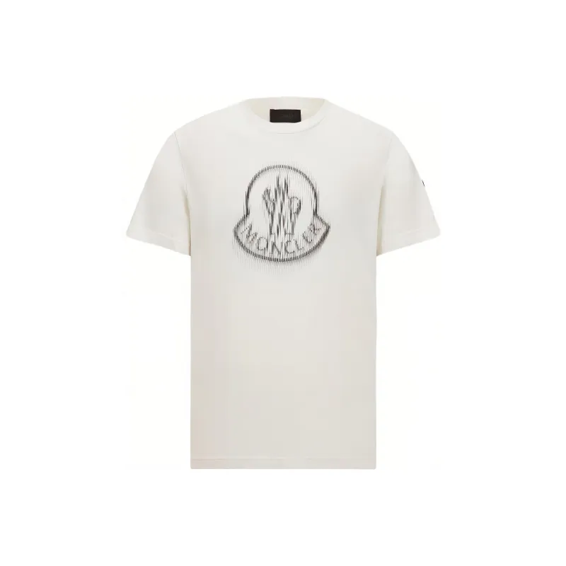 Moncler Logo Printed Crewneck T Shirt-0