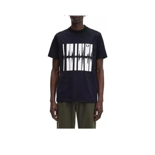 FRED PERRY T-Shirts Men Black