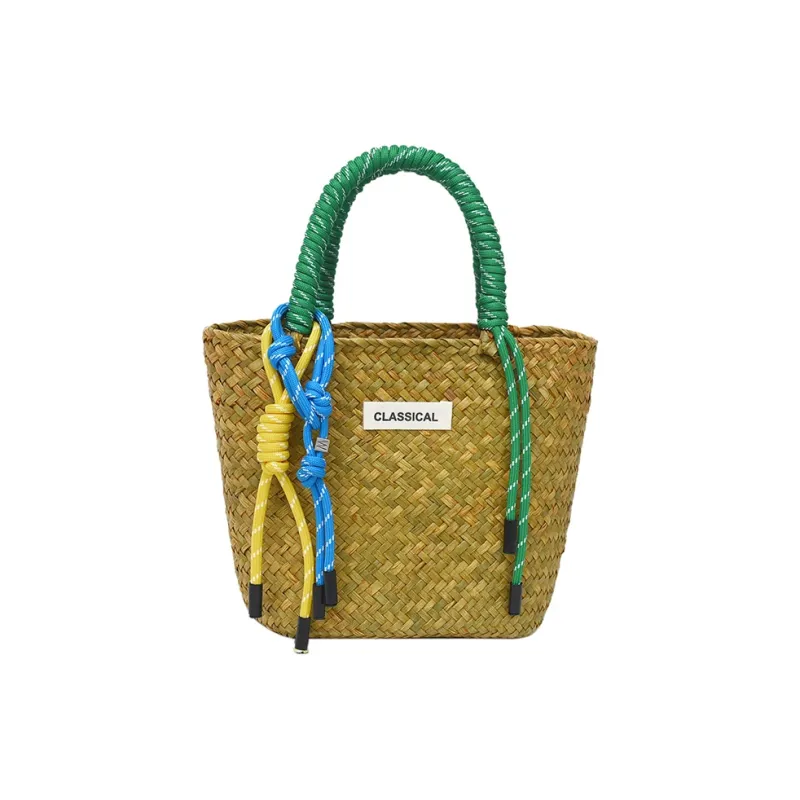 YUANTUZHE Woven Handbag Women's Multicolor-12
