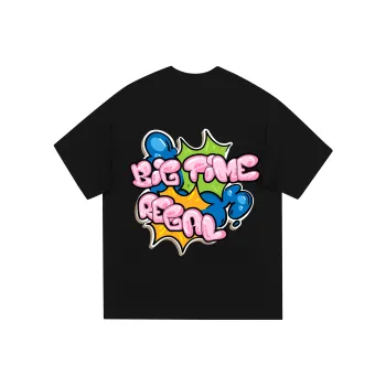 BIG TIME REGAL T Shirt Unisex Black