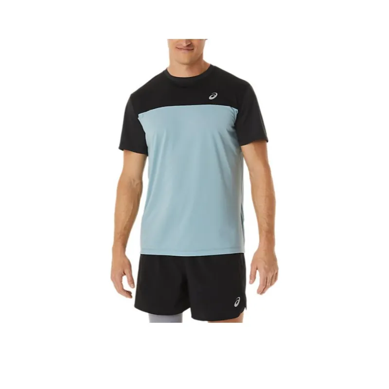 Asics T Shirts Men Light Blue-0