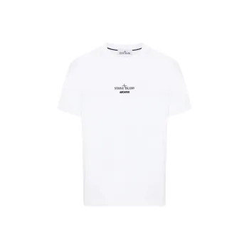 STONE ISLAND Archivo Logo print T shirt