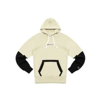 Champion Hooded Loose Fit Regular Sweatshirt Winter Unisex Khaki