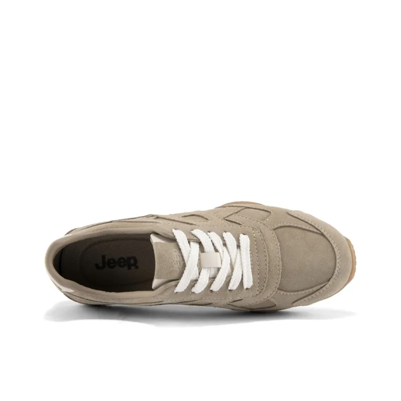 Jeep Fashion Sports Collection Casual Shoes Men Low Top Khaki, Camel-3
