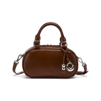 Hotwind PU Crossbody One Shoulder Handbag Mini Women's Brown