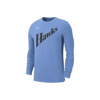 Nike Atlanta Hawks Essential City Edition Men's Nike Nba Long Sleeve T Shirt