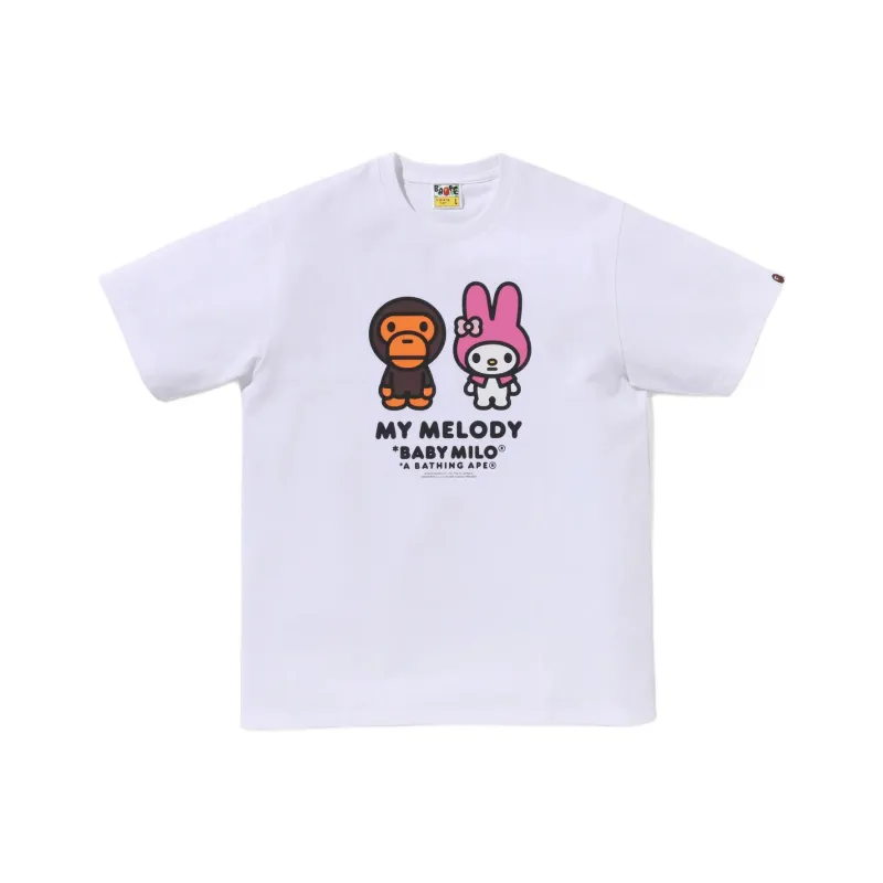 Bape X My Melody Baby Milo Tee-0