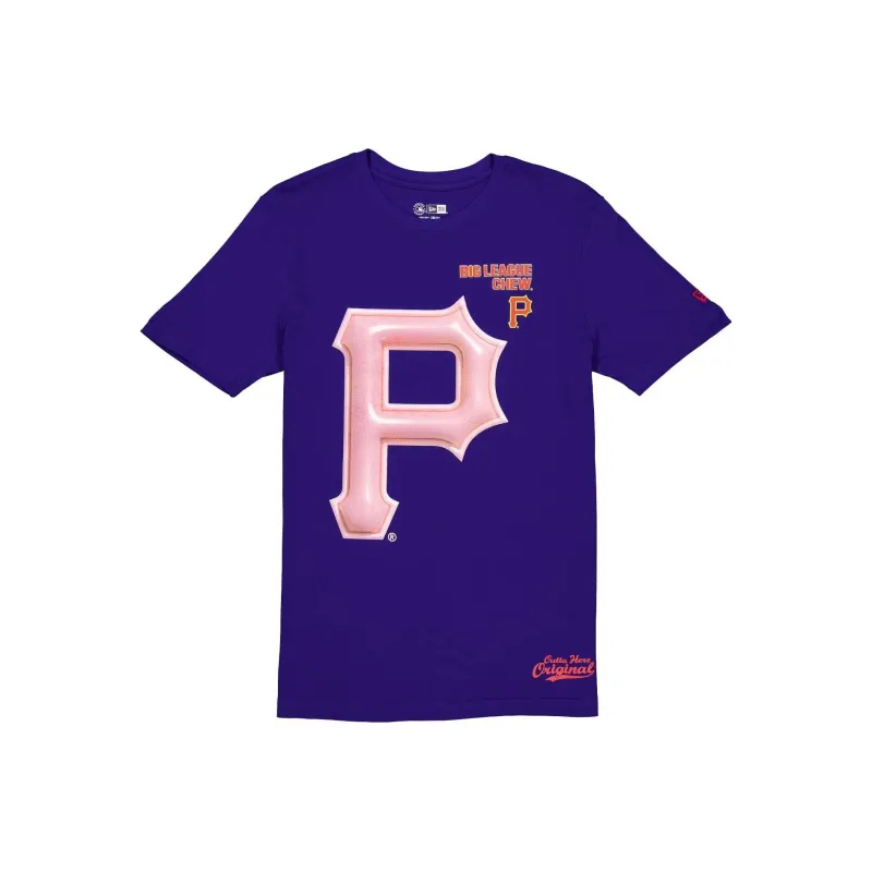 New Era SS24 Pittsburgh Pirates T Shirt Unisex Blue-0
