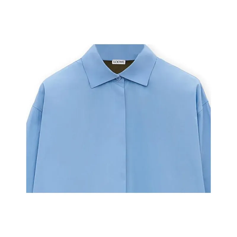 LOEWE Turn Up Shirt Dress-3
