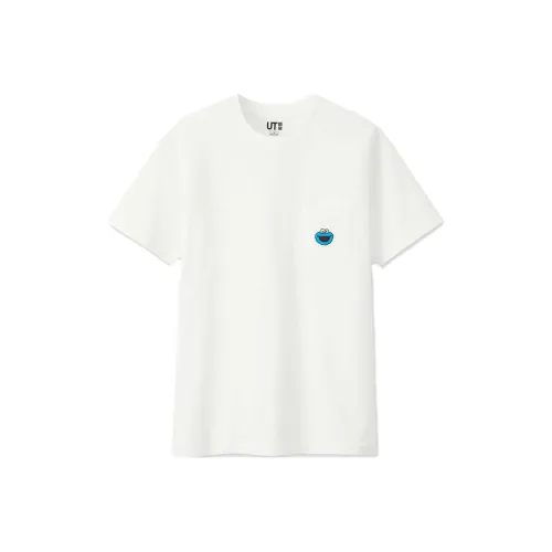 KAWS X Uniqlo X Sesame Street Cookie Monster Pocket Tee