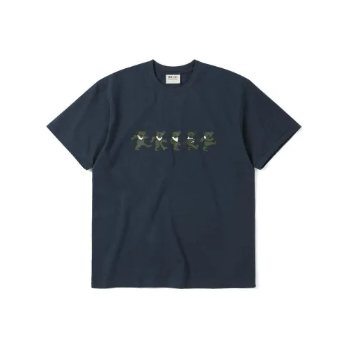 Thisisneverthat x Grateful Dead T Shirt Unisex Navy Blue