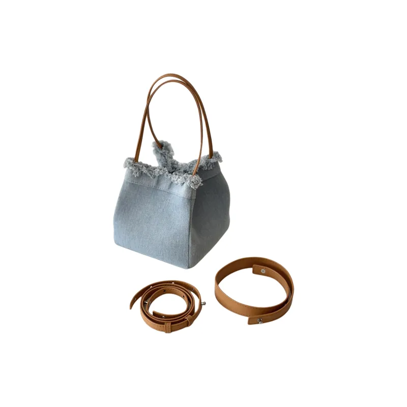 BEMIX PETS Denim Handbag Women's-3