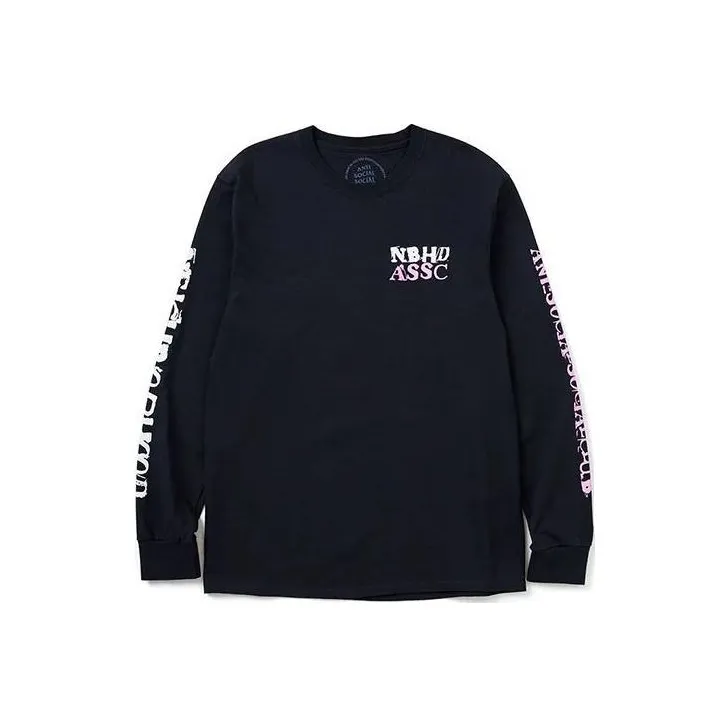 Anti Social Social Club X NEIGHBORHOOD ANTI SOCIAL SOCIAL CLUB CO TITLED T Shirts Unisex Black-0