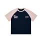 Navy Blue & Pink