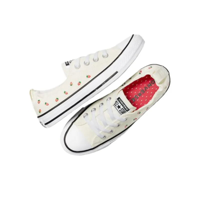 Converse Women's Chuck Taylor All Star Shoreline Slip On 'Embroidered Strawberries' Women's-3