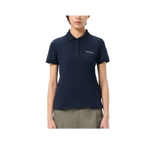 Columbia Polo Shirt Women's Blue